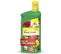 Neudorff Azet Rose Feed - Organic liquid fertiliser for colourful and fragrant roses and flowers on balcony and in the garden. 100% vegan, 1 litre