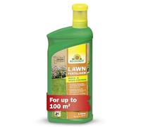 Neudorff Lawn Fertiliser Moss- & Weed Control 1 L for 100 m² - Extra dose of Iron for dense and strong green lawns without moss and weeds. With an immediate effect and Pet friendly