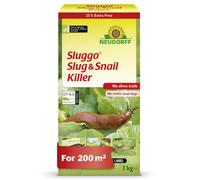Neudorff Sluggo Slug & Snail Killer ? Effective slug control against slugs and snails. No slime traces and no visible dead slugs. For 200 m?, 1 kg