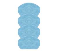 NEUDWHFP Washable And Reusable Mop Cloth,Compatible for Nedis WIFIVCB01, Robot Vacuum Cleaner Dry And Wet Usage Mop Cloths Pad Floor Cleaning(4 PCAK)