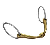 Neue Schule Tranz Angled Lozenge Loose Ring Bit - Mouthpiece: 16mm - Ring: 70mm - Horse Bridle Bits - Size: 5.5inch x 70mm