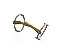 Neue Schule Turtle Top Balding Bit - 16mm Mouthpiece - Horse Bridle Bits - Size: Large