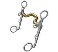 Neue Schule Warmblood Weymouth Bit (45 Forwards) - Mouthpiece: 14mm - Shank: 7cm - Horse Bridle Bits - Size: 5inch