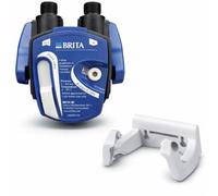 Neues Wasser Group BRITA Purity C G 3/8" Filter Head - Variable Cut-Off 0-70%, Male Thread Bypass Connections, Integrated Ventilation, Suitable for BRITA Filter P1000