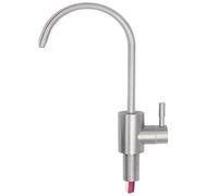 Neues Wasser Group Water Filter Kitchen Faucet - One-Way Kitchen Sink Faucet Compatible with Amway eSPRING Water Filter, Solid Stainless Steel, Disposable Tap