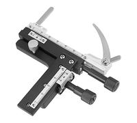 Neufday Microscope Moveable Stage Caliper, Professional Attachable Mechanical X-Y Moveable Stage Caliper With Scale for Microscope