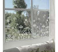 Neukids White Daisy Wildflowers-B Window Stickers Static Window Film Frosted Glass Stickers Self-adhesive window Self-adhesive window Stickers Living Room Bedroom Kitchen Bathroom Window Decoration