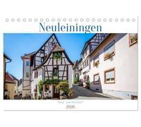 Neuleiningen - Burg- und Weindorf (Tischkalender 2026 DIN A5 quer), CALVENDO Monatskalender: Neuleiningen verzaubert mit historischer Burg, charmantem ... und traumhaftem Ausblick über die Rheinebene.