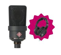 Neumann TLM 103 MT Condenser Microphone with Sennheiser HD 280 Headphones