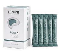 Neura - Zone+ - Natural Brain Supplement Nootropic for Alertness & Energy - White Peach & Raspberry Flavour - Dosed Green Tea & Guayusa - Sugar-Free, Vegan - 20 Sachets - Supplements for Men and Women