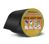 Neuradical Deck Joist Tape Butyl Deck Tape Waterproof Seal and Weather Resistance Self-Adhesive Flashing Tape, Anti-Corrosion for Wood Joists and Beams (1PC 6" x 50')