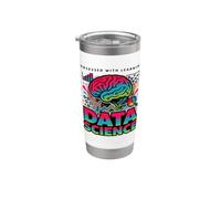Neural Network Brain Data Science Analytics Stainless Steel Insulated Tumbler
