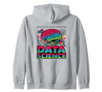 Neural Network Brain Data Science Analytics Zip Hoodie