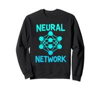 Neural Network Graffiti Tech Artwork Sweatshirt