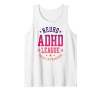 Neuro ADHD League Focus in Progress Vintage Tank Top