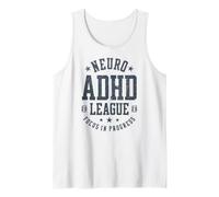 Neuro ADHD League Focus in Progress Vintage Tank Top