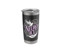 Neuro ICU Nurse Night Shift Owl Stainless Steel Insulated Tumbler