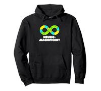 Neuro Magnificent Lover Enthusiast Neurodiversity Pride Pullover Hoodie