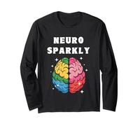 Neuro Sparkly ADHD Autism Spectrum Long Sleeve T-Shirt