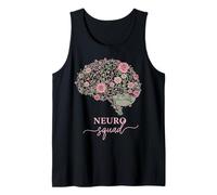 Neuro Squad Brain Flowers Neurodiversity Autism Awareness Tank Top