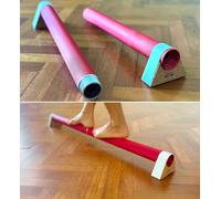 NeuroBeam Textured Nerve Stimulating Foot balance beam for hip stability, ankle and foot mobility (Basic, 100cm)