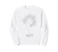 Neurobiology Neuron Cell Brain Science Minimal Style Sweatshirt