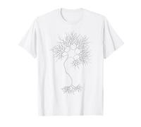 Neurobiology Neuron Cell Brain Science Minimal Style T-Shirt