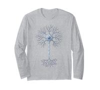 Neurobiology Neuron Cell Brain Science Neural Structure Long Sleeve T-Shirt