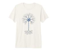 Neurobiology Neuron Cell Brain Science Neural Structure Premium T-Shirt