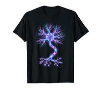 Neurobiology Neuron Cell Electric Signal Brain Science T-Shirt