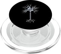 Neurobiology Neuron Cell Structure Neural Network Science PopSockets PopGrip for MagSafe