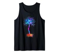 Neurobiology Neuron Cell Structure Neural Network Science Tank Top