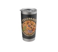 Neurodivergent Acceptance Cute Bugs Design Stainless Steel Insulated Tumbler