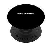 Neurodivergent, Autism, ADHD, Dyslexia, Neurodiversity Pride PopSockets Adhesive PopGrip