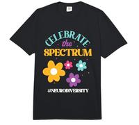 Neurodivergent Autism ASD ADHD ADHS Celebrate Neurodiversity Comfort Colors Adult Heavyweight T-Shirt