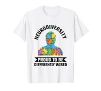 Neurodivergent Autism ASD ADHD ADHS Celebrate Neurodiversity T-Shirt