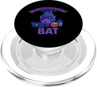 Neurodivergent Bat Neurodiversity Pride Affirming PopSockets PopGrip for MagSafe