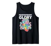 Neurodivergent Glory Sensory Pride Mode Quote Overload Humor Tank Top