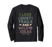 Neurodivergent Introvert ADHD Autism Forest Nature Long Sleeve T-Shirt