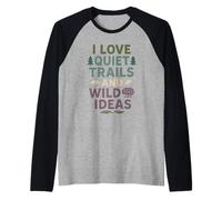 Neurodivergent Introvert ADHD Autism Forest Nature Raglan Baseball Tee