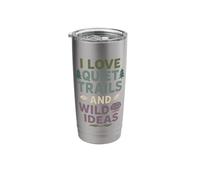 Neurodivergent Introvert ADHD Autism Forest Nature Stainless Steel Insulated Tumbler