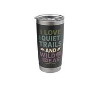 Neurodivergent Introvert ADHD Autism Forest Nature Stainless Steel Insulated Tumbler