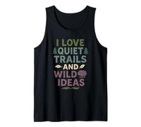 Neurodivergent Introvert ADHD Autism Forest Nature Tank Top