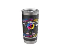Neurodivergent Neurodiversity Neurodivergent Neurodiverse Stainless Steel Insulated Tumbler
