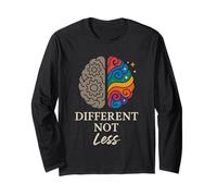 Neurodivergent Pride ADHD Autism Acceptance Different Gift Long Sleeve T-Shirt