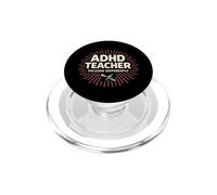 Neurodivergent Teacher ADHD Teacher Autistic Teacher PopSockets PopGrip for MagSafe