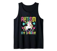 Neurodiverse Sparkle Autism Pride Tank Top