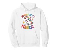 Neurodiverse Unicorn Autism Spectrum ADHD Pullover Hoodie