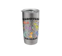 Neurodiverse Universe Autism Occupational Therapy Therapist Stainless Steel Insulated Tumbler