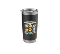 Neurodiverse Universe Different Minds Same Galaxy Stainless Steel Insulated Tumbler